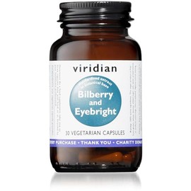 Viridian Bilberry with Eyebright, 30 vegi caps