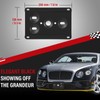 No Drill Front License Frame Compatible with Bentley Continental Bentley
