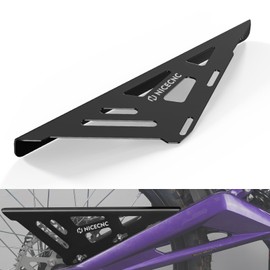 NICECNC Black Chain Guard Protection Compatible with Surron Light bee X/S/ L1E Compatible with Segway X160 X260 See Fitment