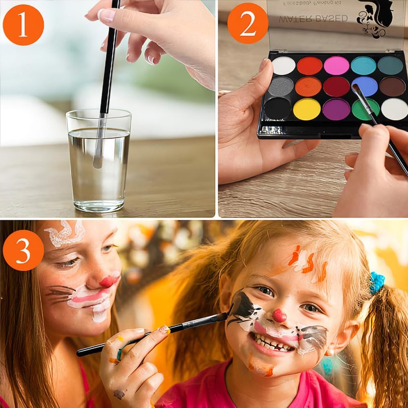 Sucodver Body Paint, Face Paint, Maternity Paint, Face Paint, Water-based,