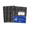 ROARING SPRING Graph Ruled Hard Cover Composition Book, 4 Pack,