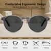 CARFIA Acetate Mens Sunglasses Polarized UV Protection Safety Glasses for