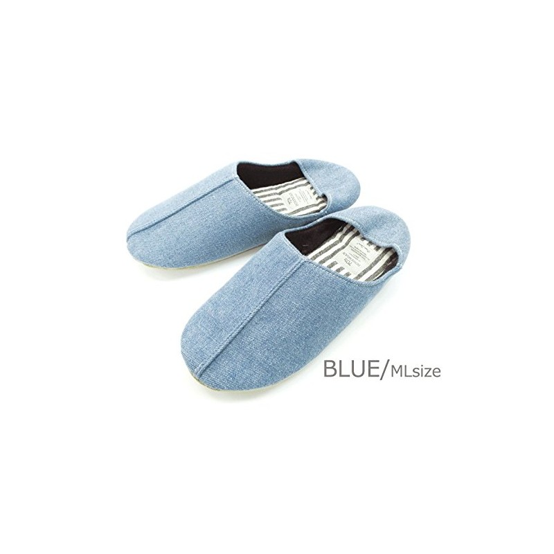 Denim Babouche Ultra Lightweight yet Firm Unique Texture ML Size