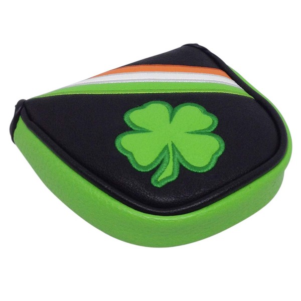 ReadyGOLF Irish Shamrock Embroidered Putter Cover Mallet