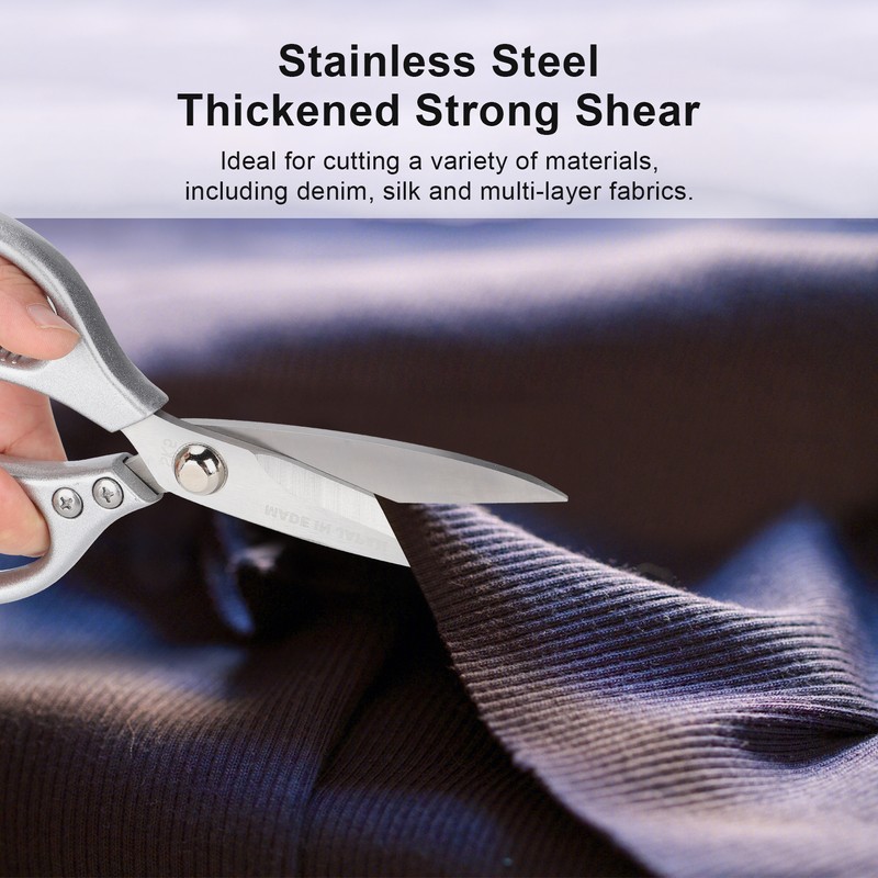 Stainless Steel Shears Strong Thicken Shear Heavy Duty Forged Scissor