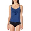 BCA by Rebecca Virtue Tankini para Mujer, Agua Profunda, M