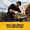DEWALT DPG82-11 Concealer Clear Anti-Fog Dual Mold Safety Goggle, Clear