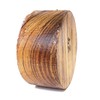 Turners' Mill Bowl Turning Blank - Zebrano, 4x2", Brown