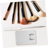 IWOWHERO 2-Piece Stainless Steel Makeup Mixing Palette and Spatula Set