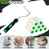 ToolSpace Set of 10 Paint Rollers, 7 cm, with Handle,