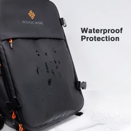 rooCASE Venice Travel Backpack 25L - 15.6 inch Laptop for Business Weekender Luggage Carry On Backpack for International Travel Bag for Men and Women, 2 FREE Packing Cubes Included