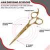 Nixcer Hair Cutting Scissors -Sharp Razor Edge Blade Hair Shears