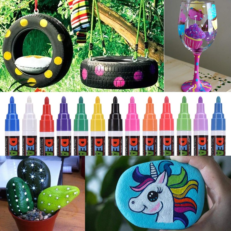 Dealkits Colours Acrylic Pens and Marker Pens