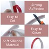 39 Inch Shower Threshold Water Dam, Silicone Barrier Shower Door