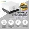 Shabled Bedside Lamp with Drawer – Touch LED Nightstand Lamp