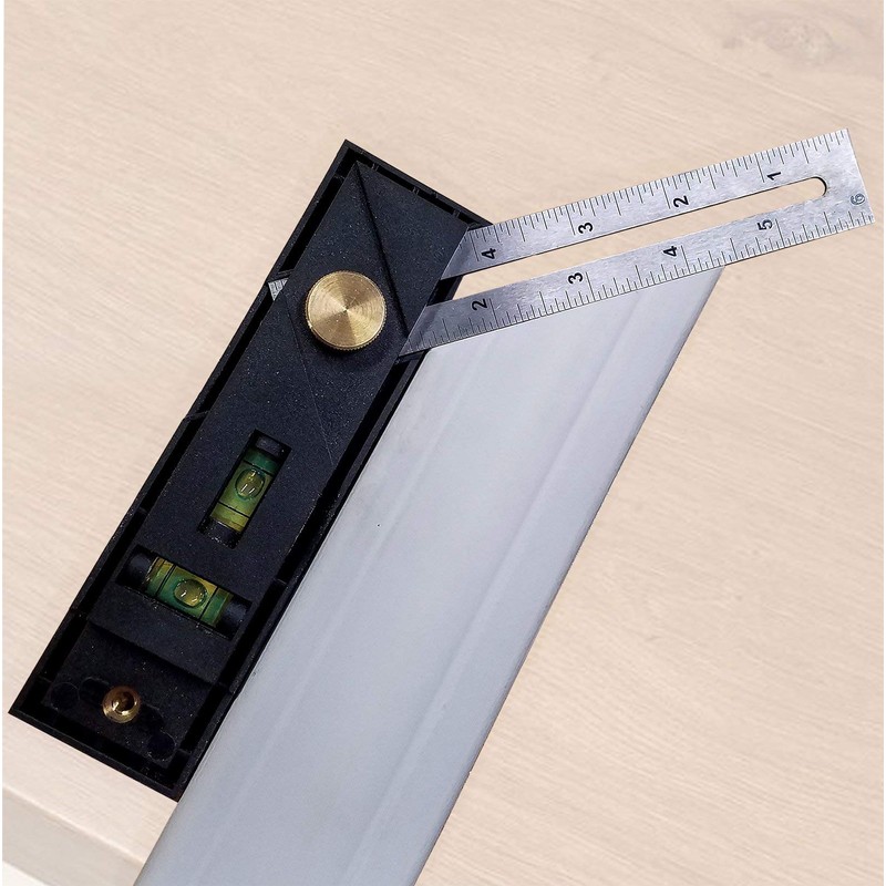 Milescraft 8406 Exactor - 9-in-1 Multi-Purpose, Measuring and Marking Tool