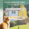 Window Bird Feeder, Clear Bird Feeders Window Mounted with Strong