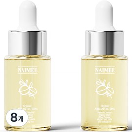 Naimi Organic Argan Oil 100%, 20ml, 8 pieces / 나이미 유기농 아르간오일 100%, 20ml, 8개