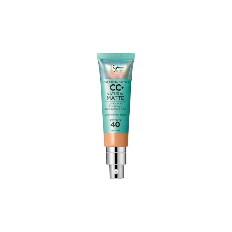 It Cosmetics CC+ Natural Matte - CC Cream Base de