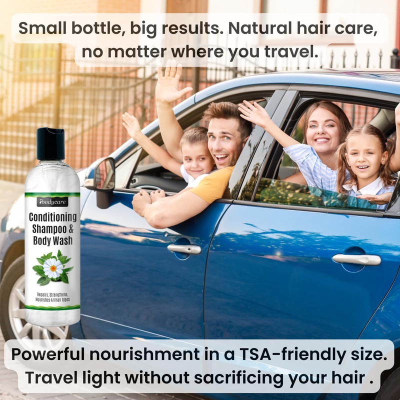 ibodycare Conditioning Shampoo & Body Wash, Sulfate-Free Hair & Body