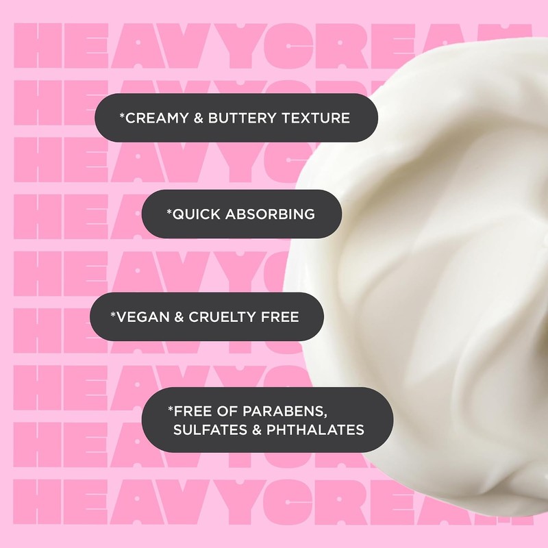 Cake Beauty Heavy Cream Smoothing Body Butter Balm, 6.76 Ounce