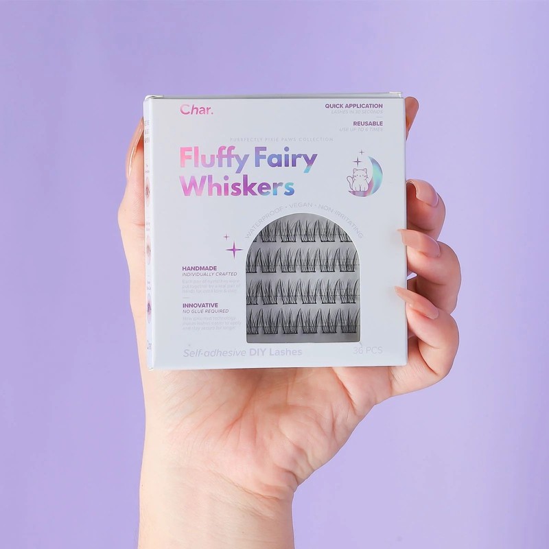 Char Cosmetics Fluffy Fairy Whiskers Cluster Lash 36pcs