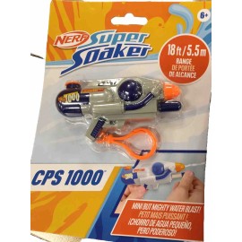 Hasbro Nerf Mini Super Soaker XP100 Gr/Or & XP100 Gr/Or/Bl & CPS 1000 18’ Range All 3
