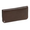 BIKER Trucker Wallet Long Format Genuine Leather Brown, brown