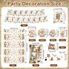 hali Balloons2 78PCS Wizard Supplies Set, Party Tableware Set, Reusable