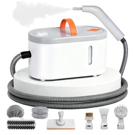 Steam Cleaner for Home,Portable Handheld Steamer for Cleaning With 15s Heat-Up, 750 Ml Water Tank,Comes With 9 Accessories To Clean Grease, Car Rims And Interiors, Tile Grout, Tiles, and Floors