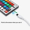 Aroidful Mini LED IR RGB Controller 4 Pin 44 Buttons
