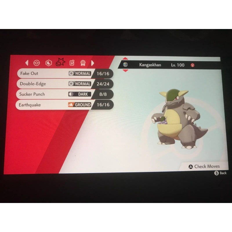 Pokémon Sword and Shield Shiny Kangaskhan and Tauros Bundle 6IV
