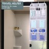 MISSLO Hanging Mesh Pockets Hold 340oz/1000ml Shampoo Shower Organizer with