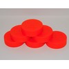 Mylec Floor Hockey Puck, Orange (Pack of 6)