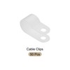 Rebower R-Type Cable Clips Fasteners Electrical Clips for Wire Cable