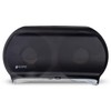 San Jamar - SJMR4000TBK R4000TBK Twin 9" Jumbo Tissue Dispenser,