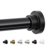 Mcrbeay Shower Curtain Rod, 1" Diameter Heavy Duty Tension Shower