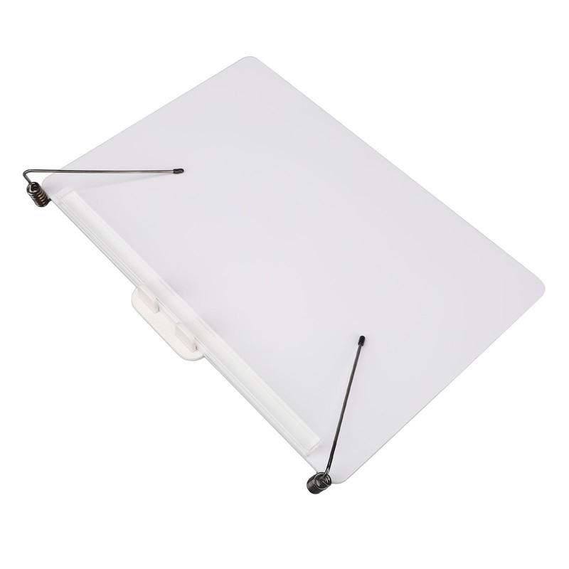 Book Reading Stand Foldable 360 Degree Rotating Book Stand Acrylic