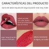 Allphv lipsticks 6 Piezas Pintalabios Permanente Liquido, Labiales Mate de