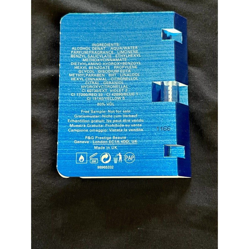 Lacoste Essential Sport Eau De Toilette EDT Sample 2ml 0.06