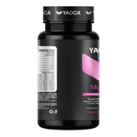 Multi M | Yaoca | 60 Capsulas | Vitaminas Y Minerales Sabor Sin Sabor
