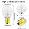 Lava Lamp Bulb 30W S11 E17 Base Lava Lamp Light