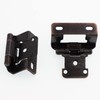 DecoBasics 20 Pack Oil Rubbed Bronze Cabinet Hinges for Cabinet