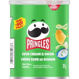 Pringles Sour Cream and Onion 39 gram (Pack of 12)