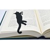 Curious Cat 'Hanging' Metal Bookmark (Book Hugger series)