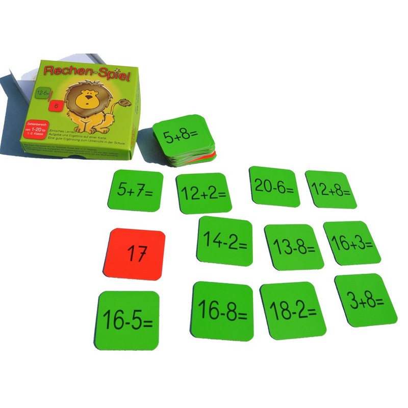 Compute Playing Numbers 1-20