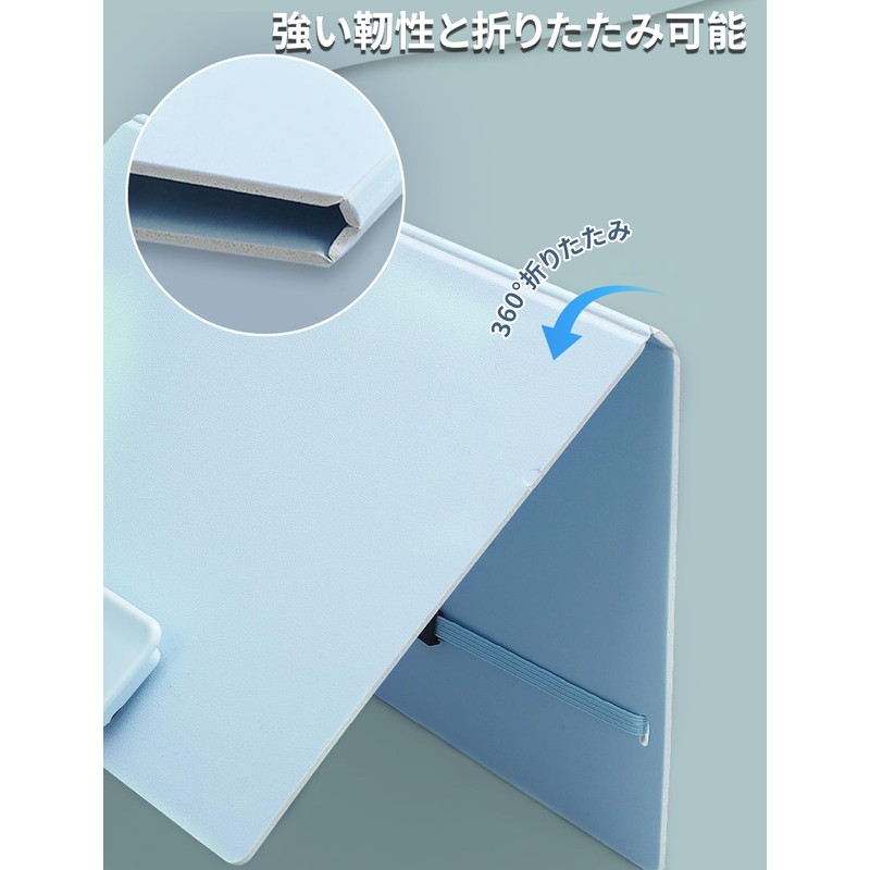 aninako Binder, A4 Clipboard, Folding Clipboard, Folder, A5 Size, Portrait