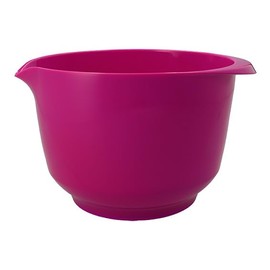 RBV Birkmann, Colour Bowls, Rühr- und Servierschüssel, Electric Pink, 20×24×14 cm – 3L, recycelbarem PET, Colour Kitchen, kratzbeständig, spülmaschinen- und mikrowellengeeignet, 710481