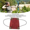 Archery Arm Guard Adjustable Strap Second Cowhide Arm Protector Pad