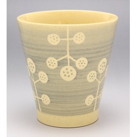 Hasami Ware 506092 Free Cup Tree Gray